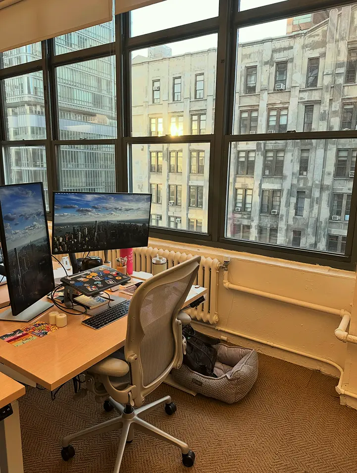 Mission control (my desk): where deals take flight!