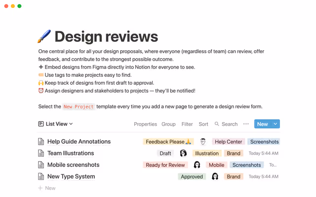 Design reviews